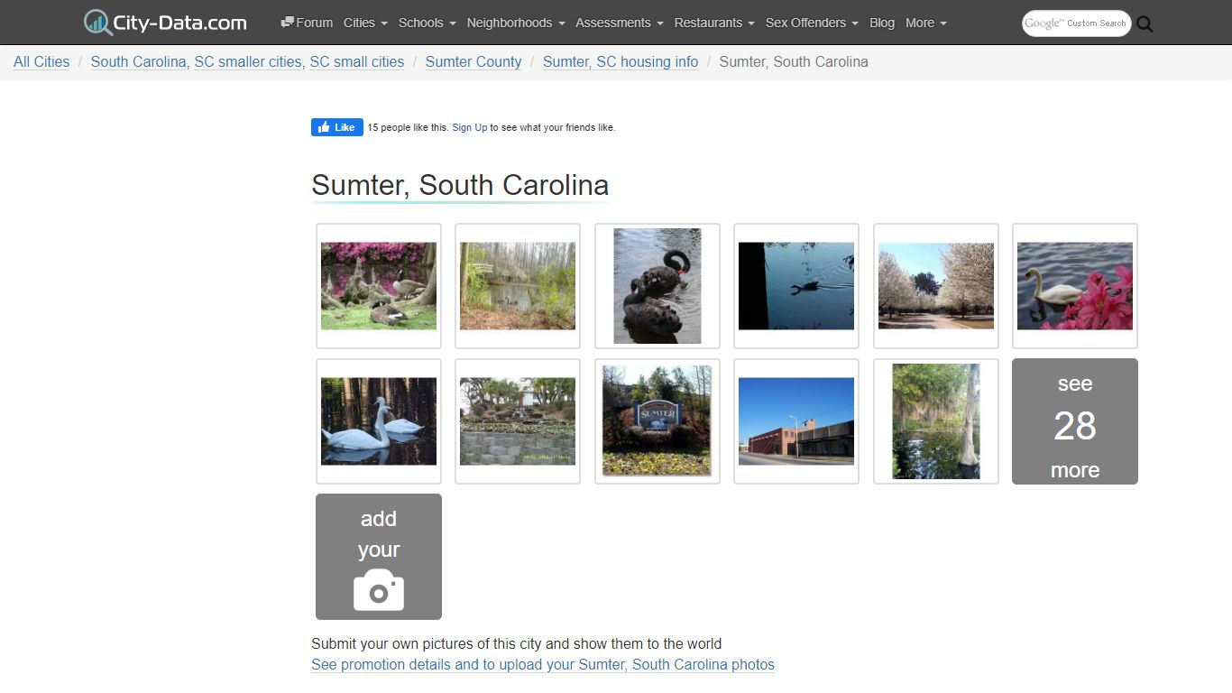 Sumter, South Carolina (SC 29152) profile: population, maps, real ...